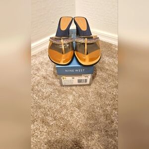 Bejeweled Heeled thong